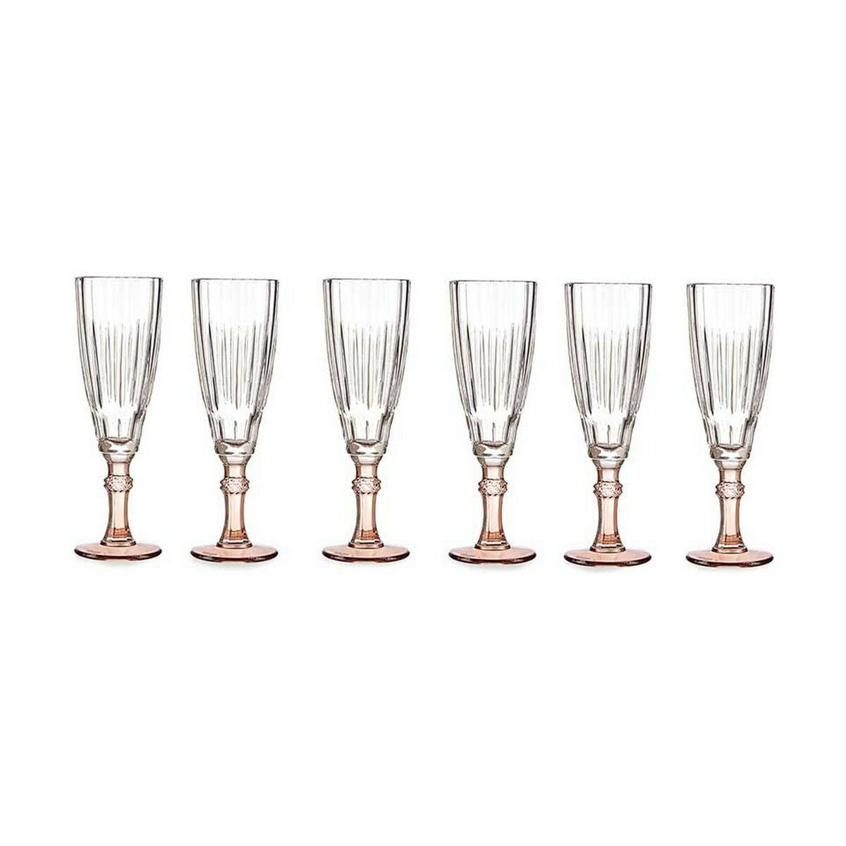 Champagne glass Vivalto Exotic Brown Crystal 170 ml-2
