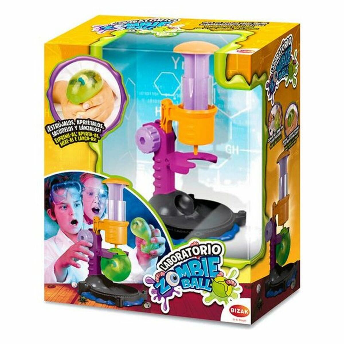 Monstrous Slime Factory Zombie Ball Bizak 35001918 113501 Multicolour-1