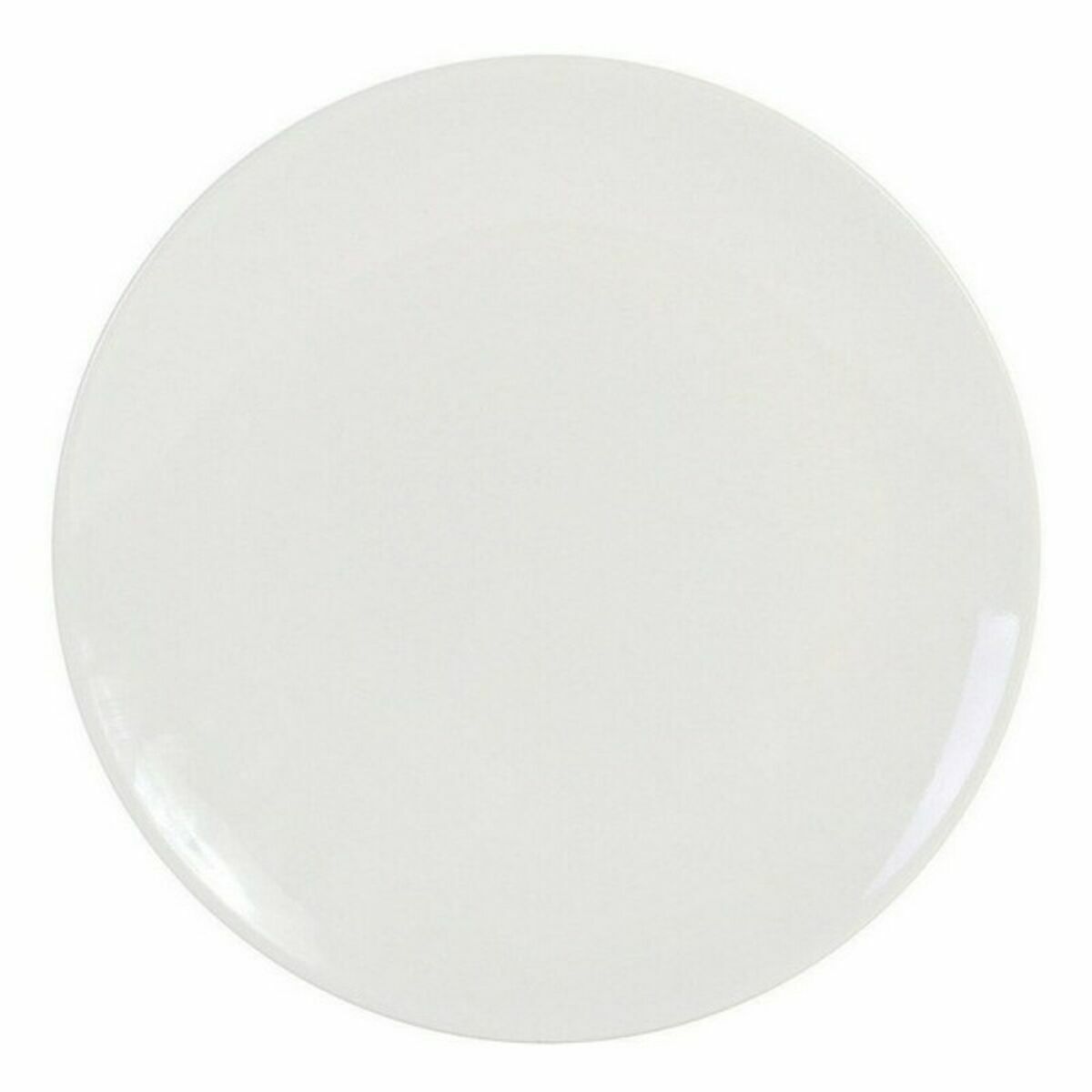 Flat Plate La Mediterránea GR39659 Stoneware Ivory (6 Units) (26 cm)-1