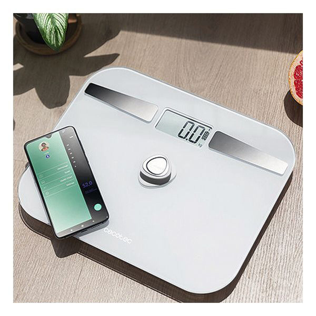 Digital Bathroom Scales Cecotec EcoPower 10200 Smart LCD Bluetooth 180 kg White 180 kg-2