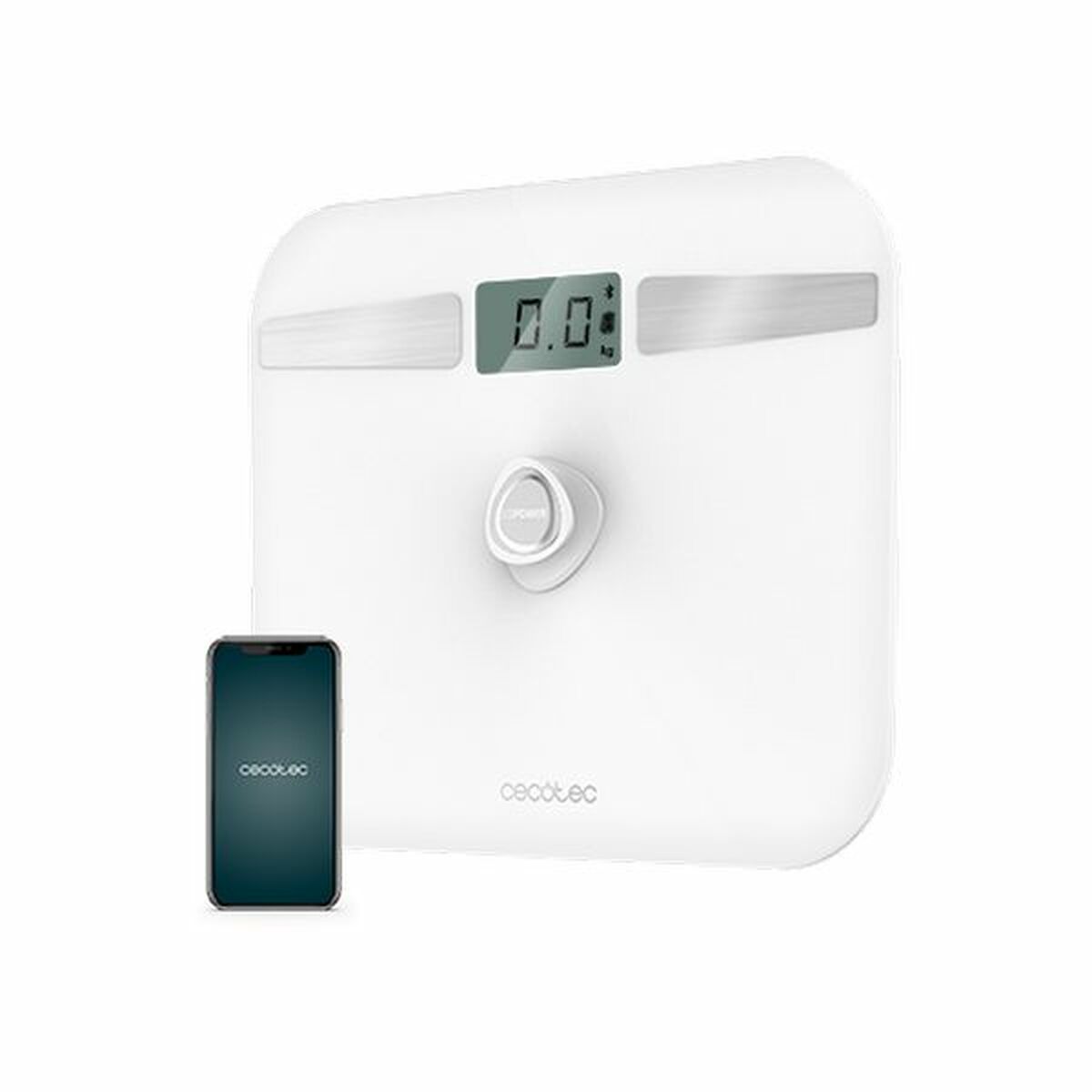 Digital Bathroom Scales Cecotec EcoPower 10200 Smart LCD Bluetooth 180 kg White 180 kg-3