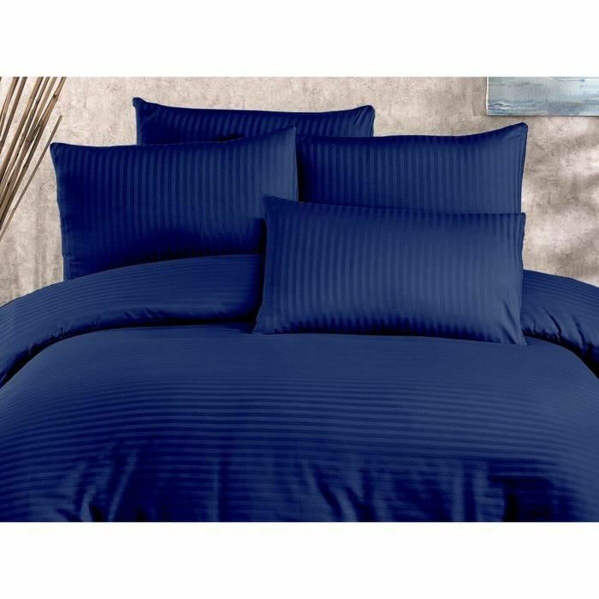 Duvet cover set Blue Super king 3 Pieces-2