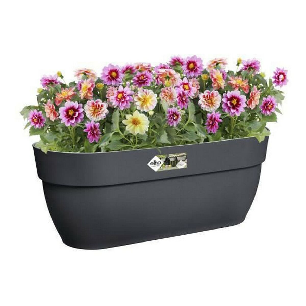 Plant pot Elho Anthracite 24 x 46 x 26,5 cm-2