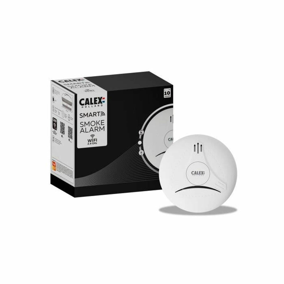 Smoke Detector Calex Wi-Fi 2.4 GHz-3