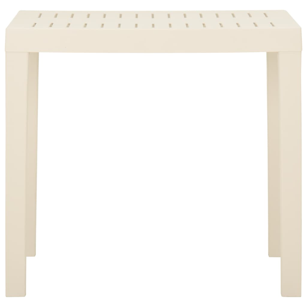 vidaXL Patio Table Outdoor Dining Table Garden Porch Camping Furniture Plastic-4