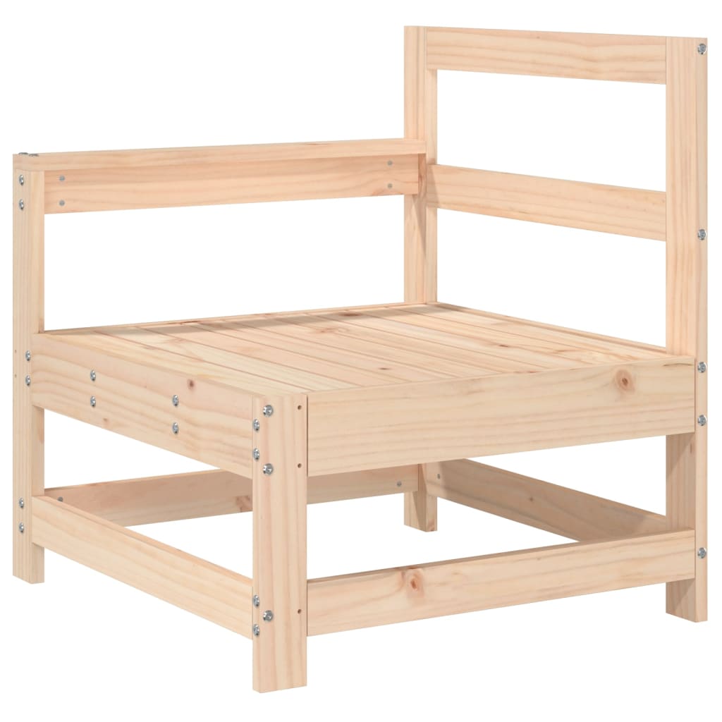 vidaXL Patio Lounge Set Outdoor Garden Furniture Set 5 Piece Solid Wood Pine-4