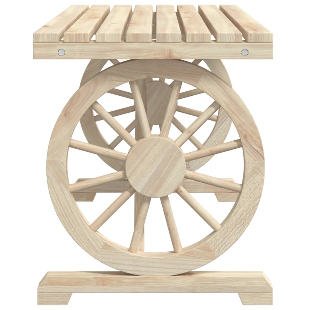 vidaXL Patio Dining Set Seat Furniture Outdoor Garden Backyard Solid Wood Fir-4
