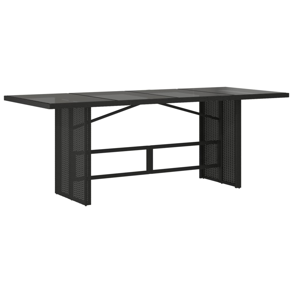 vidaXL Patio Dining Set with Cushions Outdoor Garden Furniture Poly Rattan-0