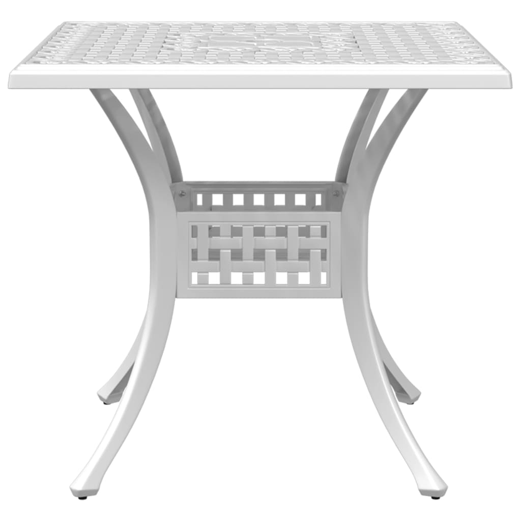 vidaXL Bistro Set Table and Chair Garden Outdoor Patio Furniture Cast Aluminum-2