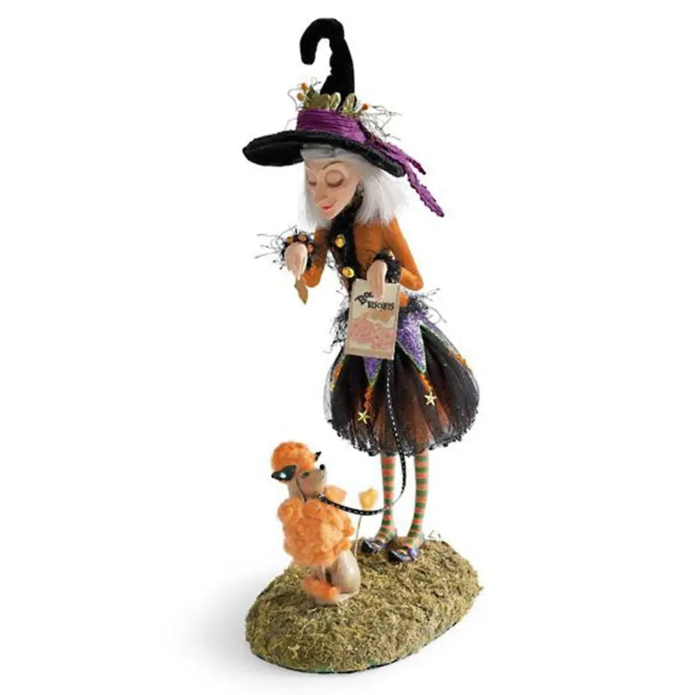 Halloween Bewitching Witch Doll Figurine-0