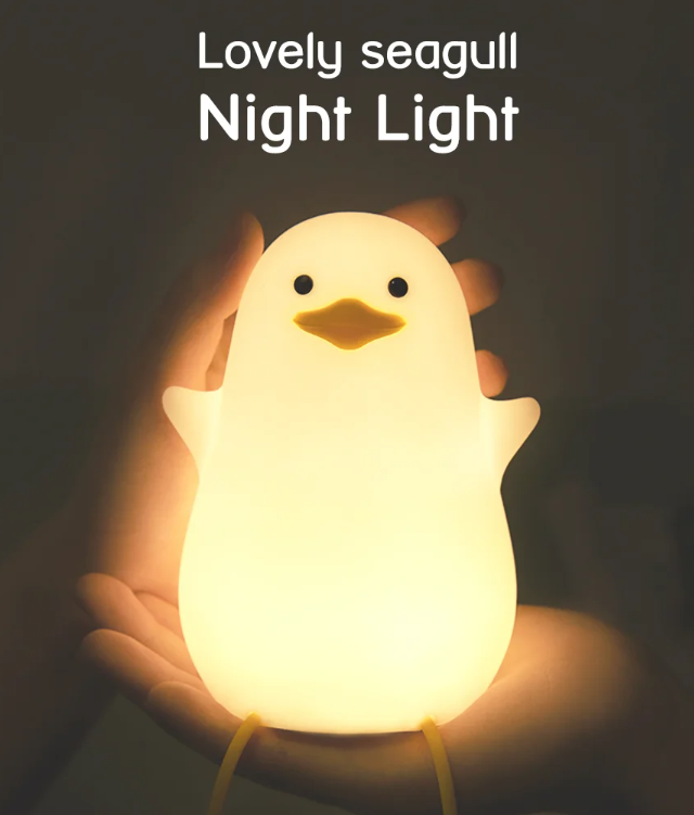 Seagull Silicone Night Lamp-3