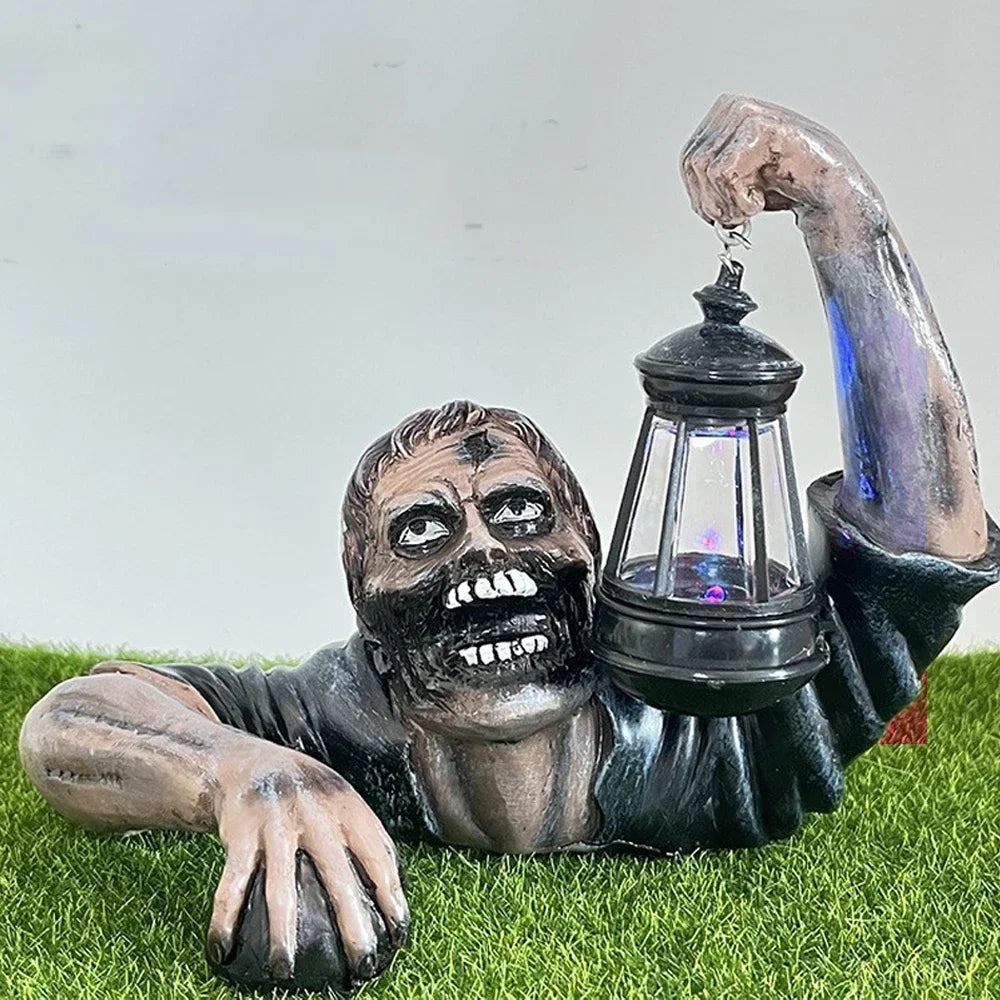 Halloween Zombie Crawling Horror Decoration-4