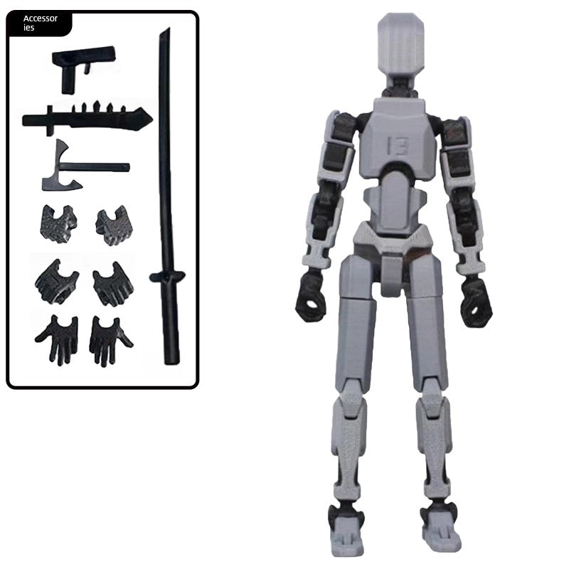 Hand-Made Model Movable Joint Assemble Figure Toy-11