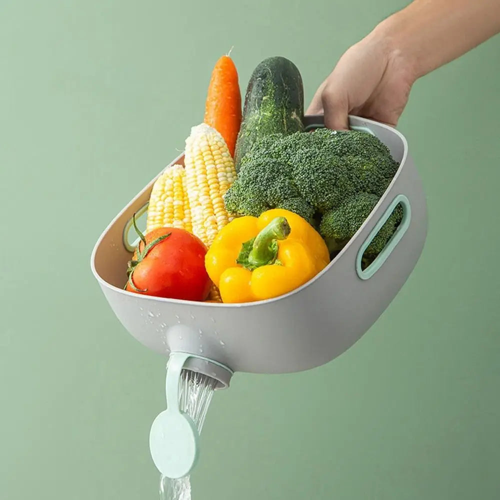 Multifunctional Rice and Fruit Colander Strainer-3
