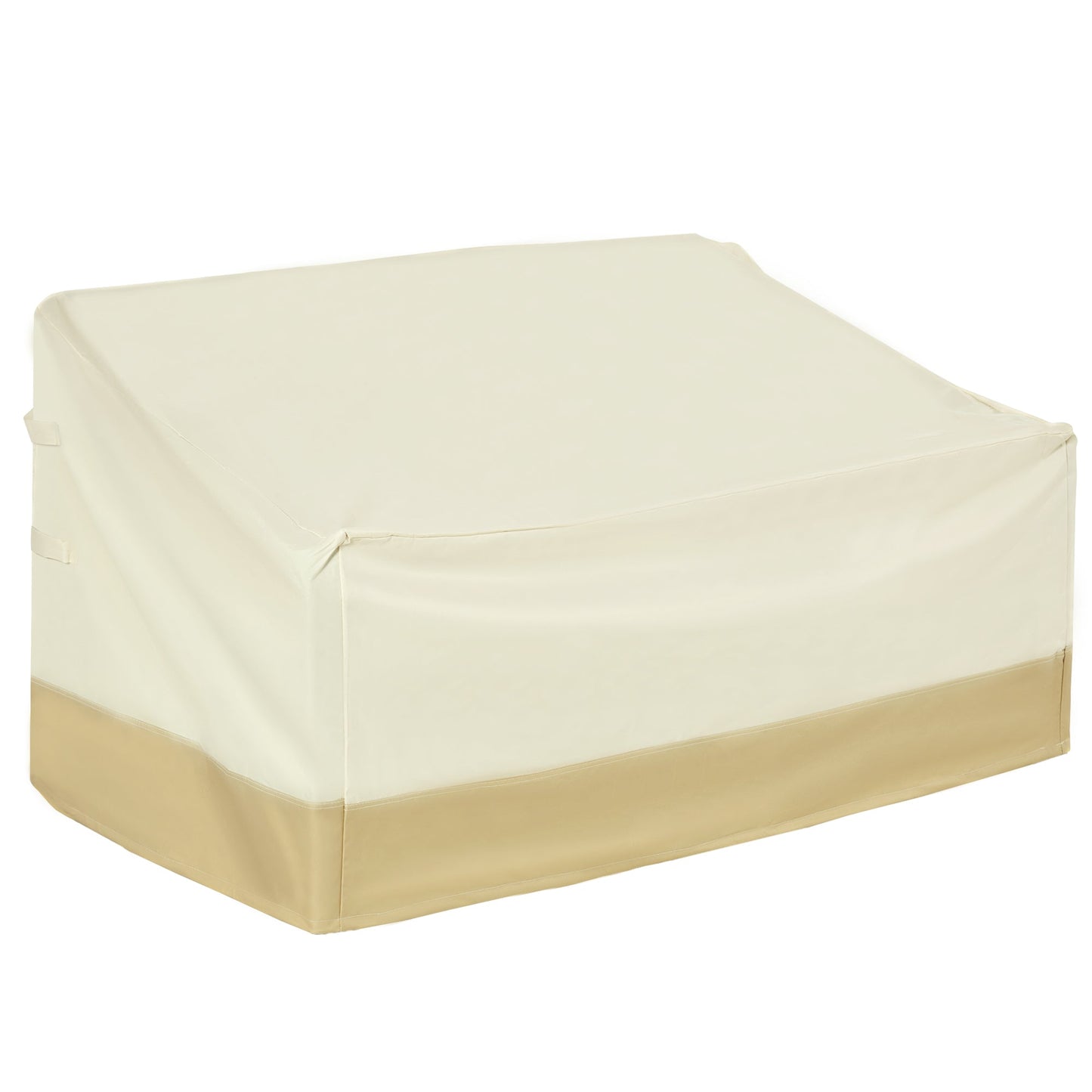 1 Piece Waterproof 3 Seat Rattan Patio Furniture Cover - 600D Oxford Cloth-0
