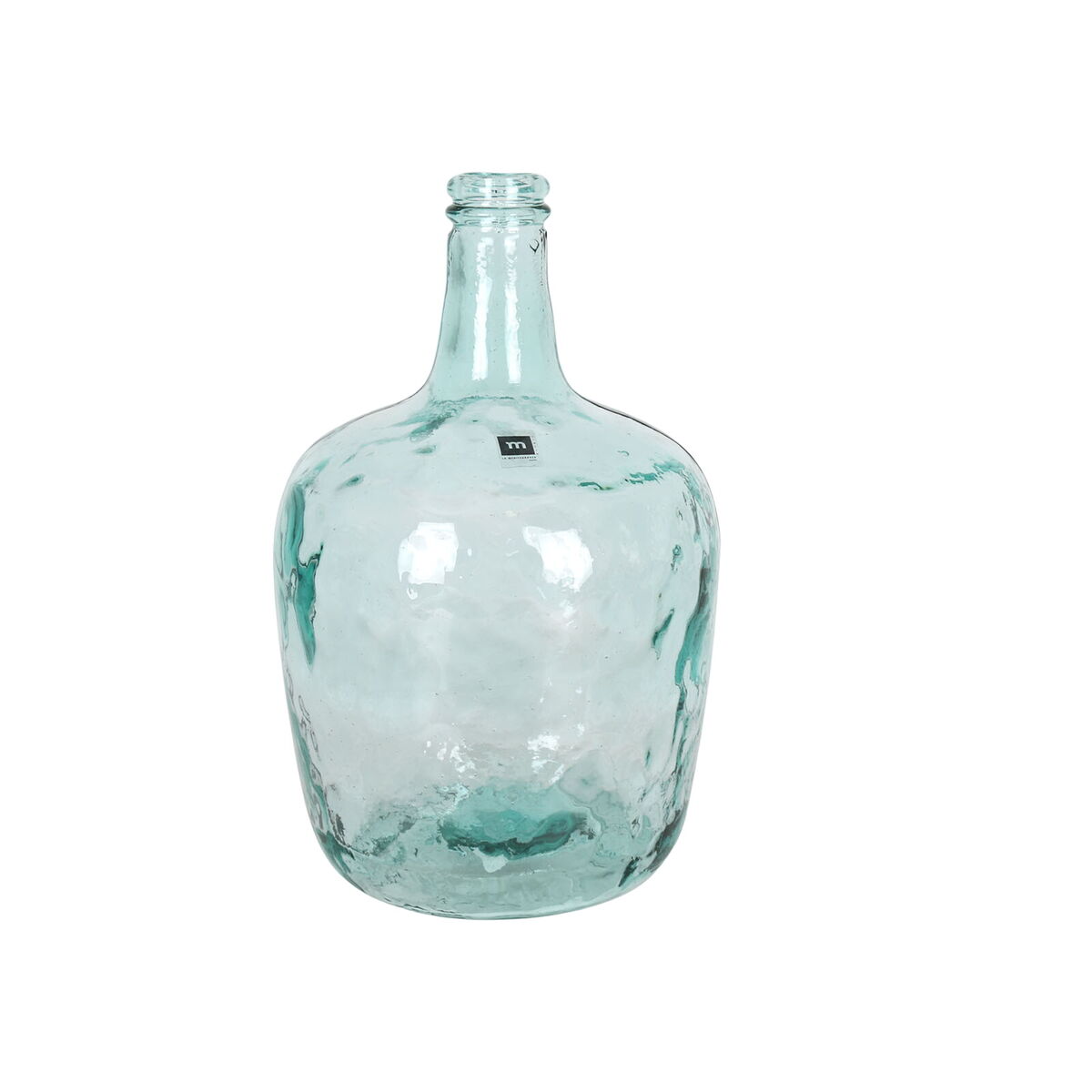 Decorative container La Mediterránea Apple Glass Ø 23 x 36,8 cm (2 Units)-2