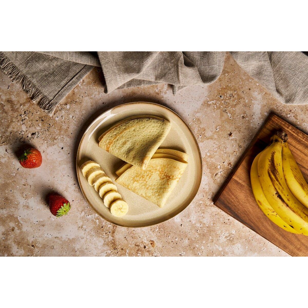 Dessert dish Duomo Beige Ø 21 cm (6 Units)-4