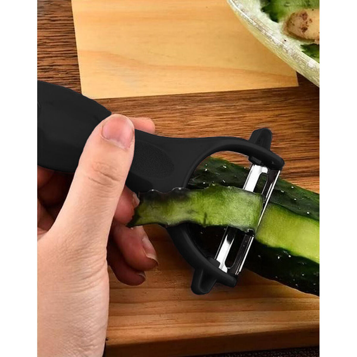 Peeler Knife Set Cuyfor Stainless steel 2 Pieces (12 Units)-2