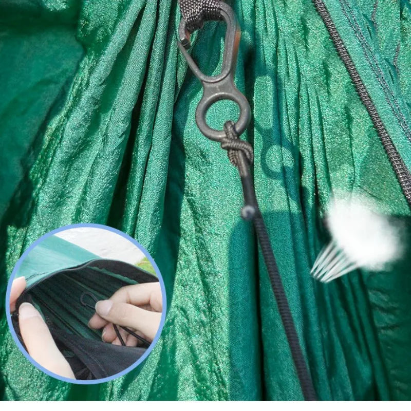 Lightweight Camping Hammock with Mosquito Net-2