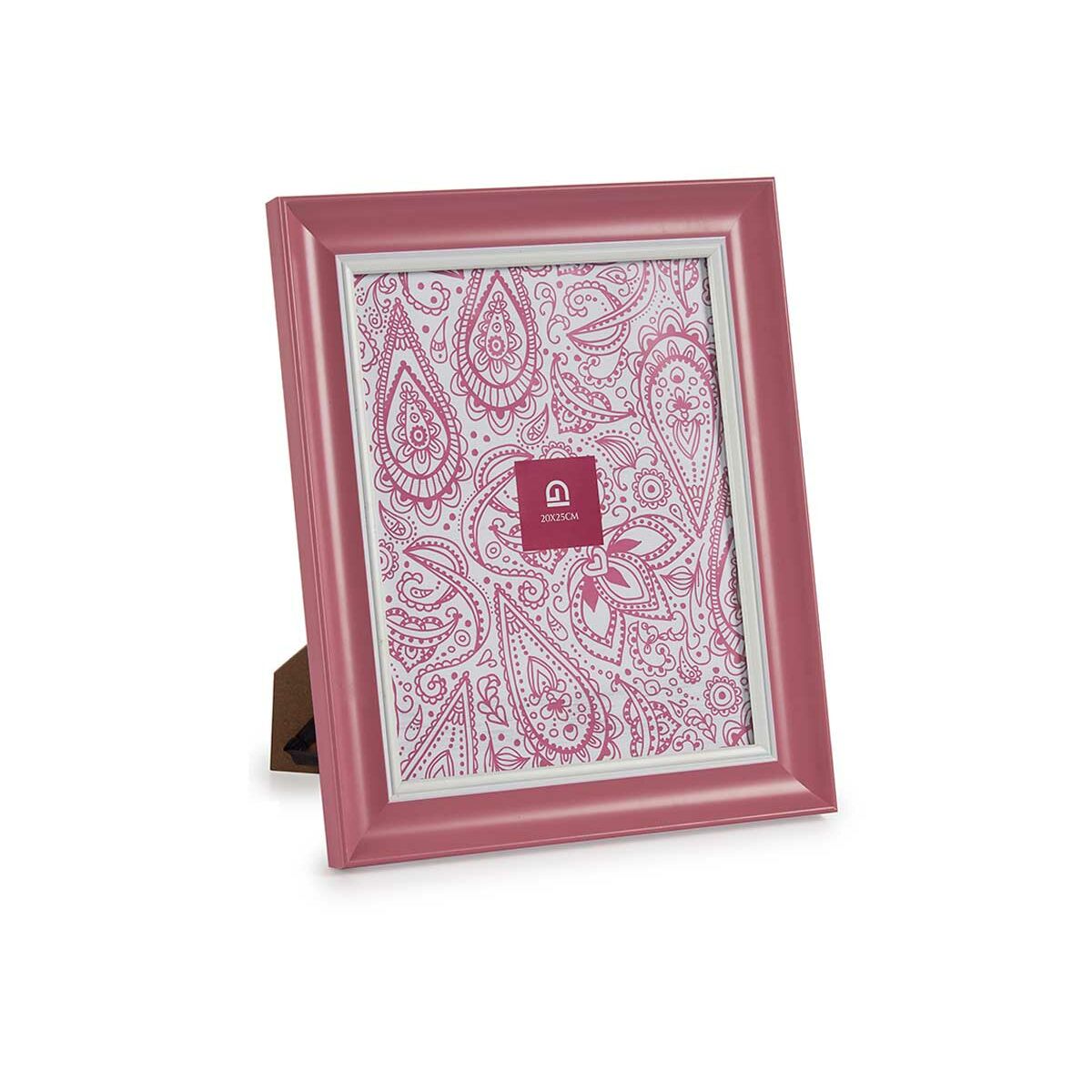 Photo frame Crystal Pink Plastic (6 Units) (2 x 31 x 26 cm)-1