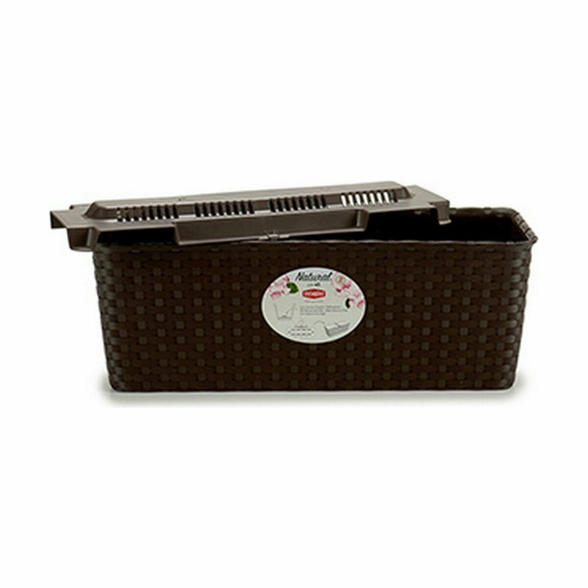 Planter Stefanplast Plastic 39 x 13,5 x 15,5 cm (12 Units)-1