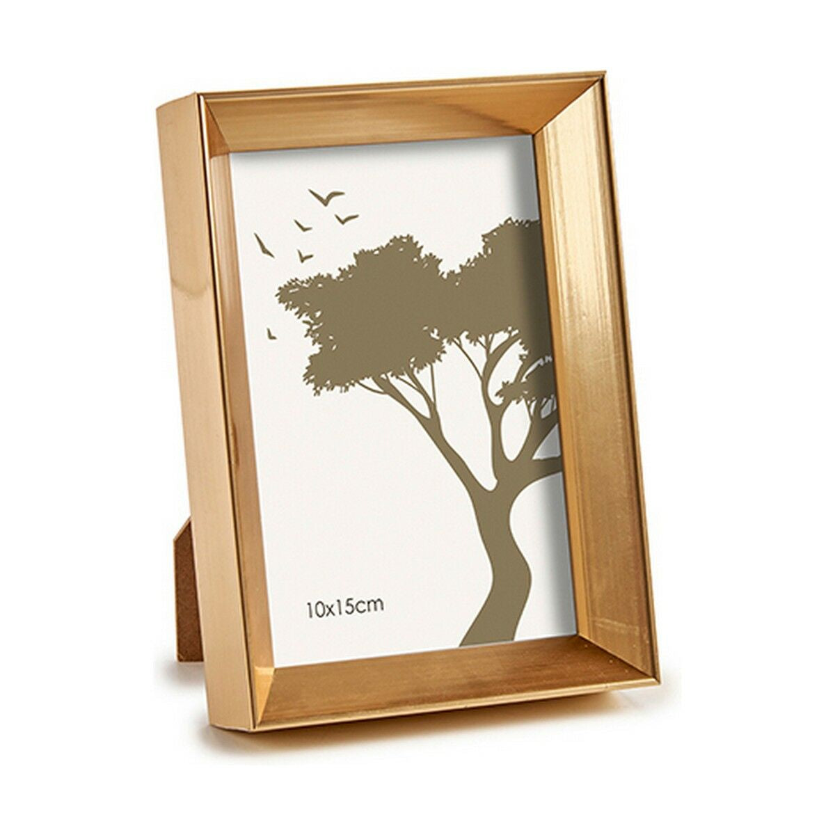 Photo frame WPC0235MG-1 Golden Glass Plastic (6 Units)-1