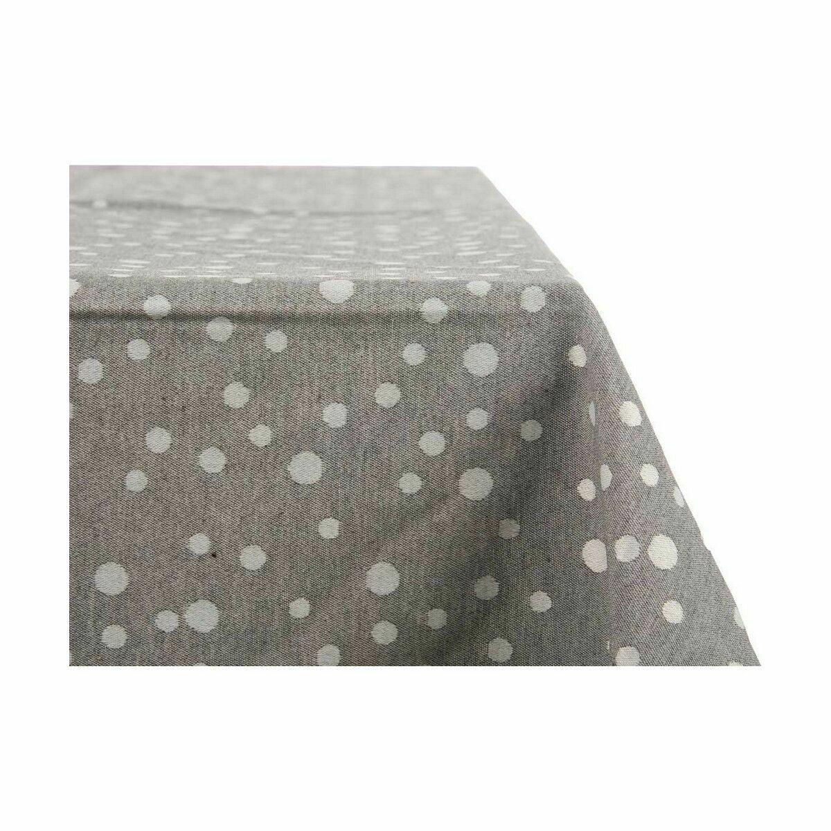 Stain-proof tablecloth Kinvara BABEL GRIS 42 White Grey Jacquard Anti-stain Spots 140 x 180 cm (8 Units)-2