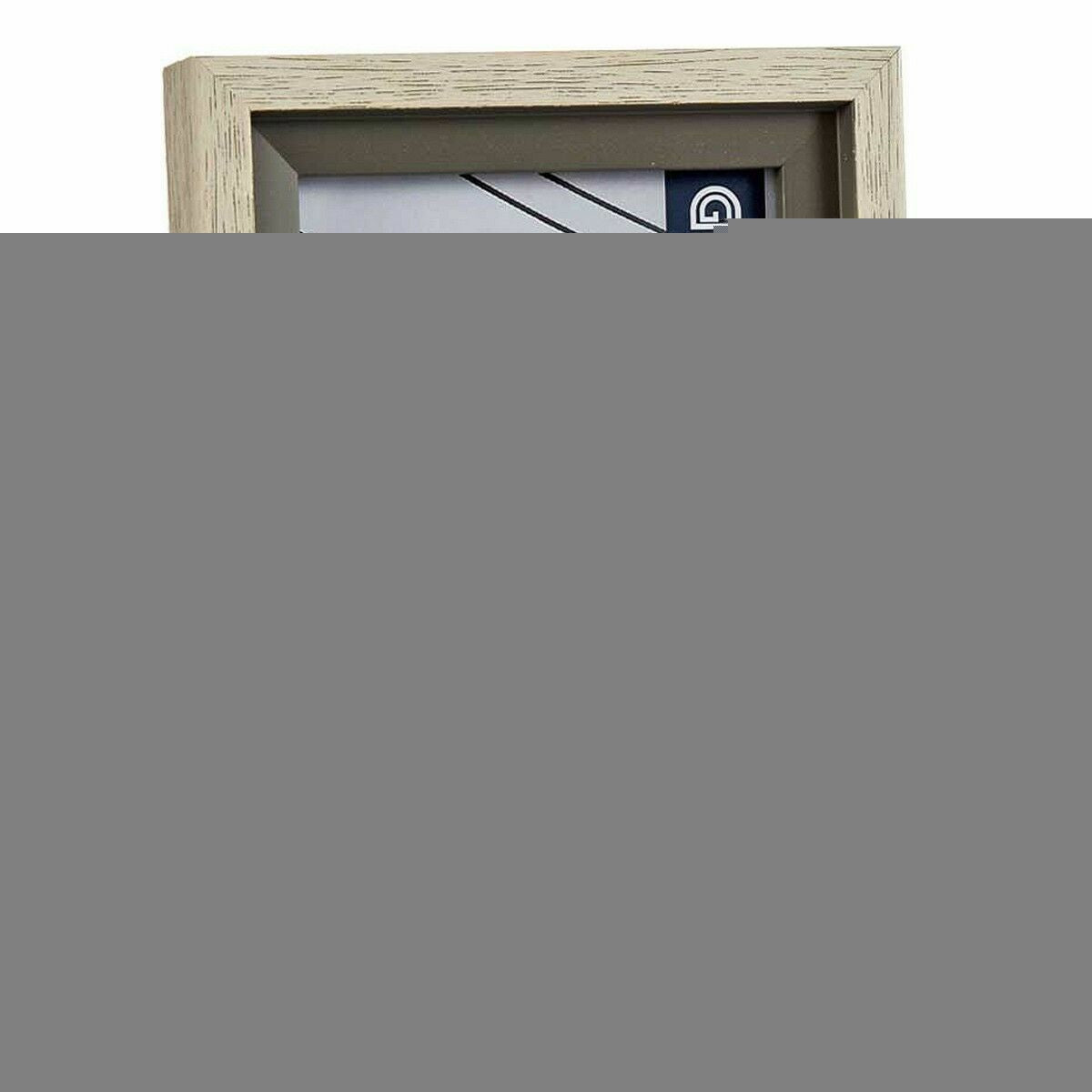 Photo frame 17 x 2 x 21,8 cm Crystal Grey Beige Plastic (6 Units)-0