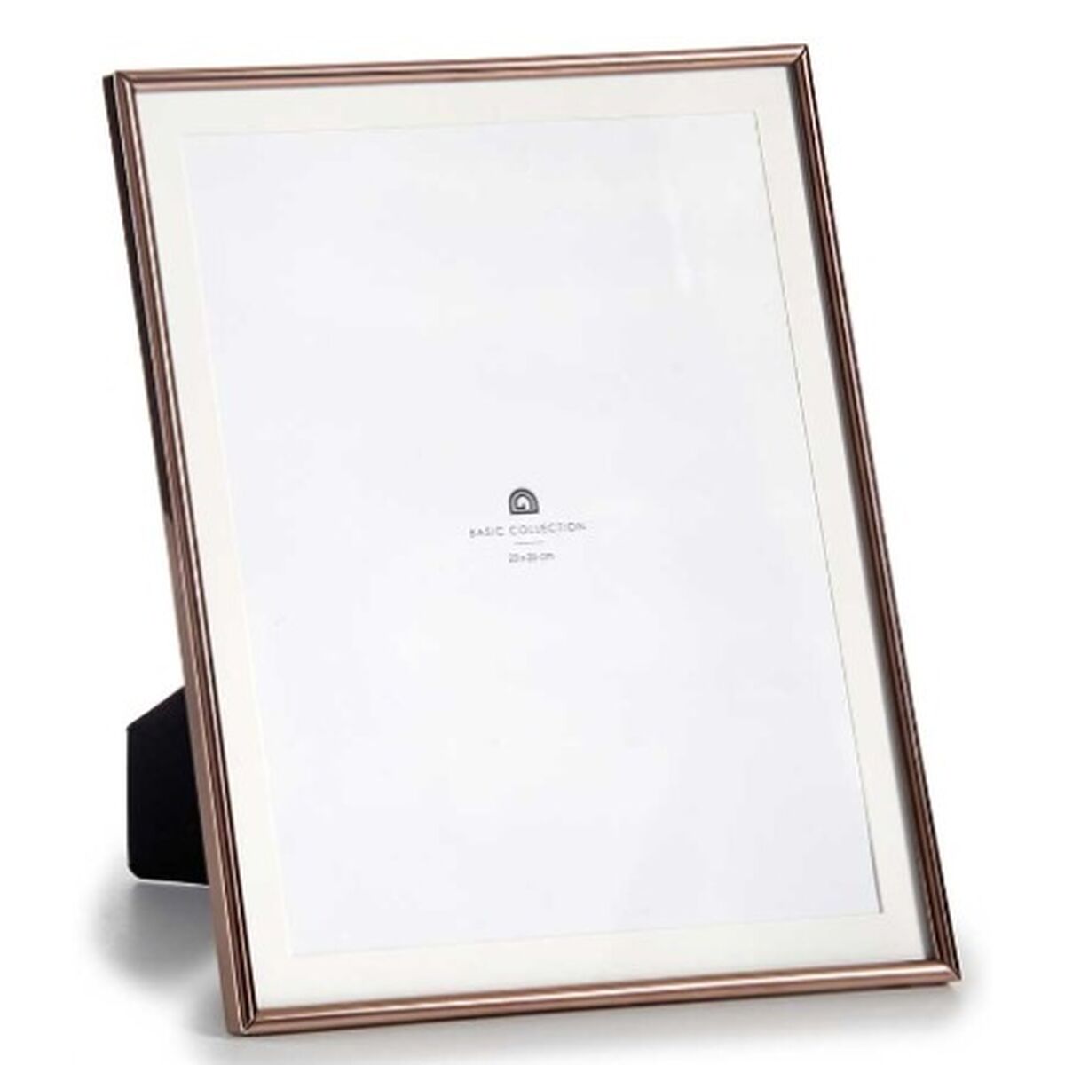 Photo frame Copper Crystal Steel 23 x 28 x 15 cm (12 Units)-1