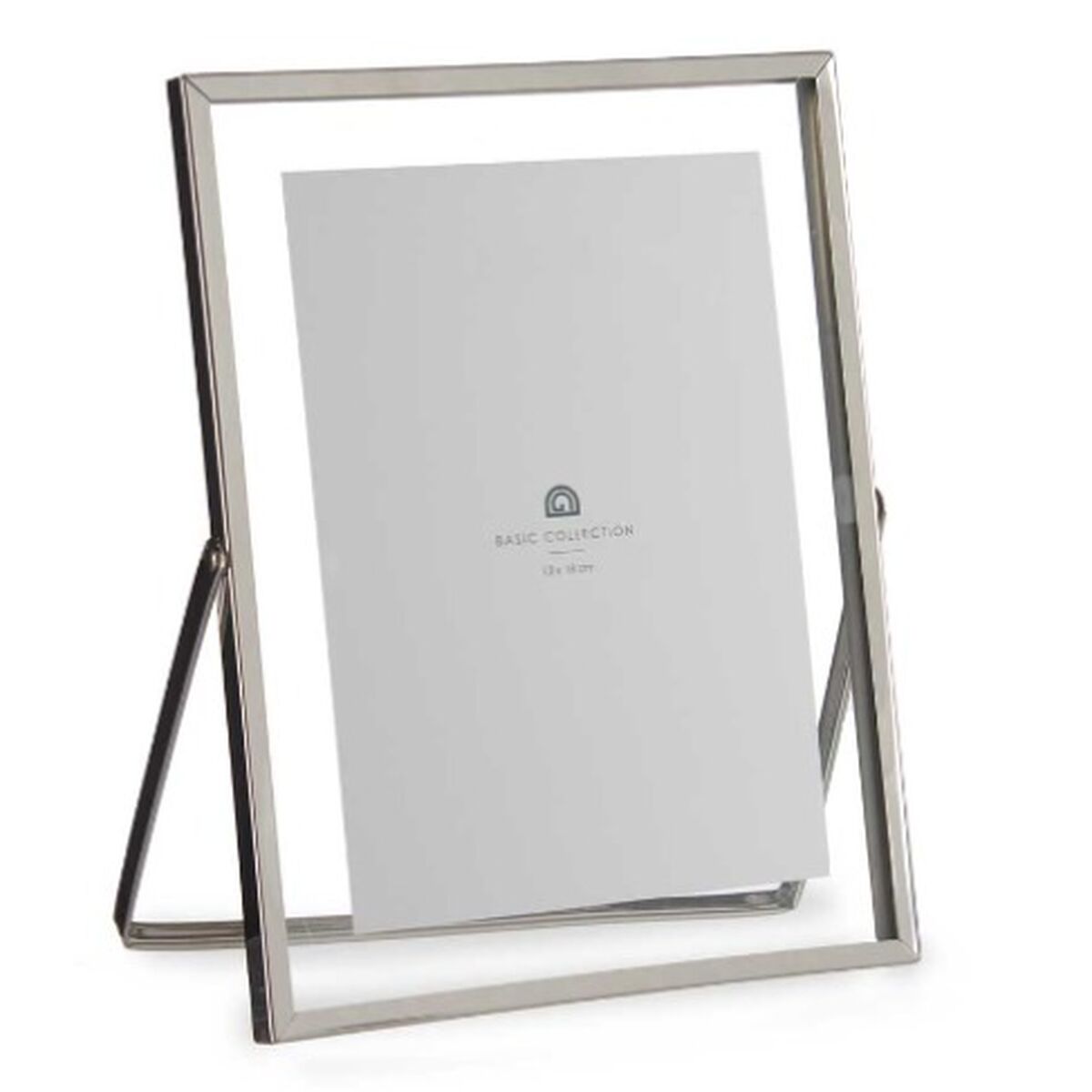 Photo frame Silver Metal Glass Plastic 18,5 x 1 x 23 cm (12 Units)-1