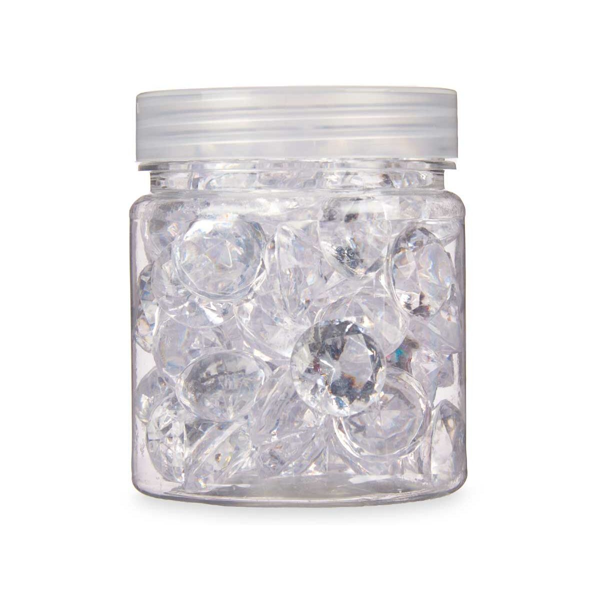 Decorative Stones Diamond 150 g Transparent (16 Units)-3