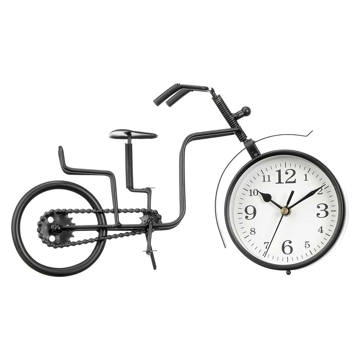 Table clock Gift Decor 911 Black Bicycle (4 Units)-3