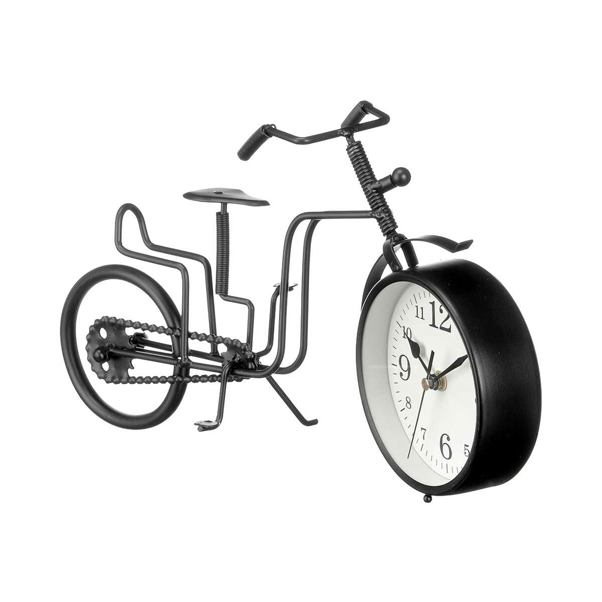Table clock Gift Decor 911 Black Bicycle (4 Units)-2