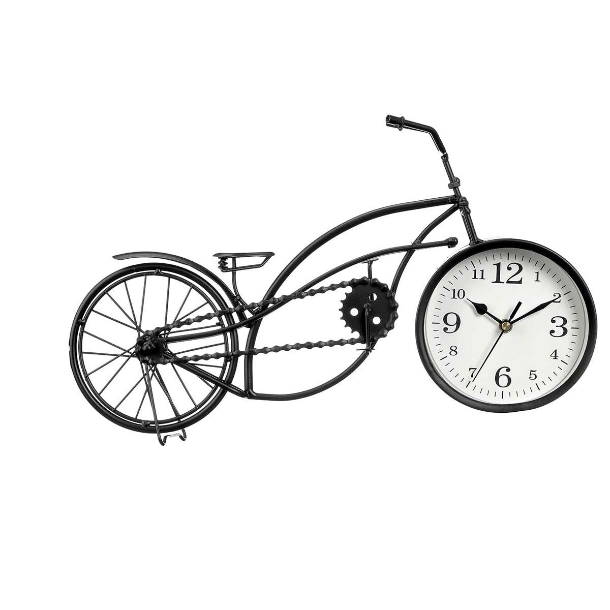 Table clock Gift Decor 915 Black Bicycle (4 Units)-3