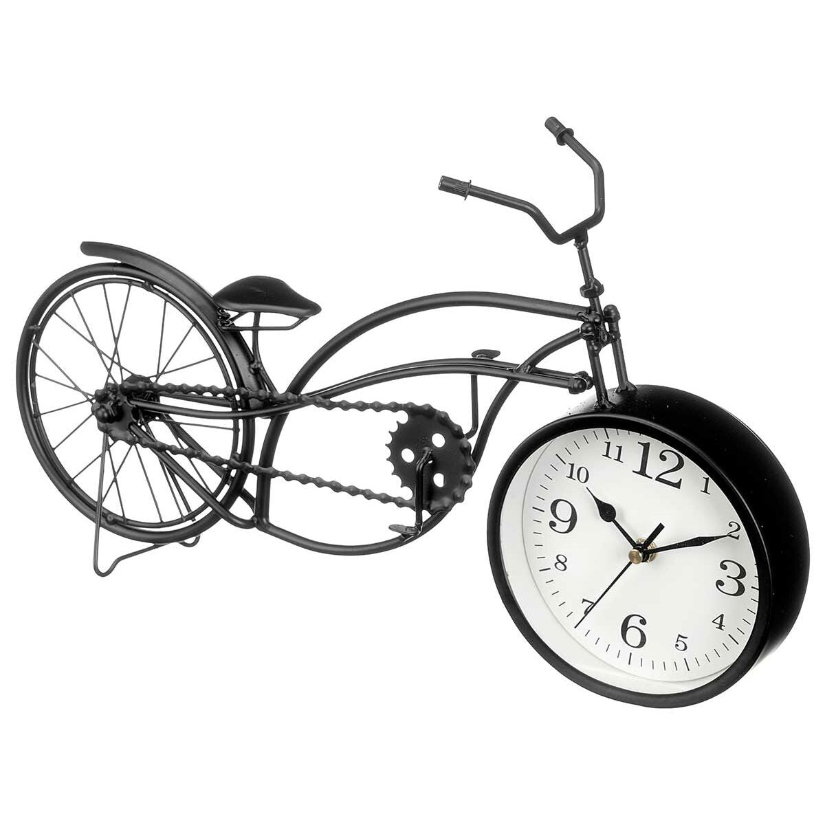 Table clock Gift Decor 915 Black Bicycle (4 Units)-2