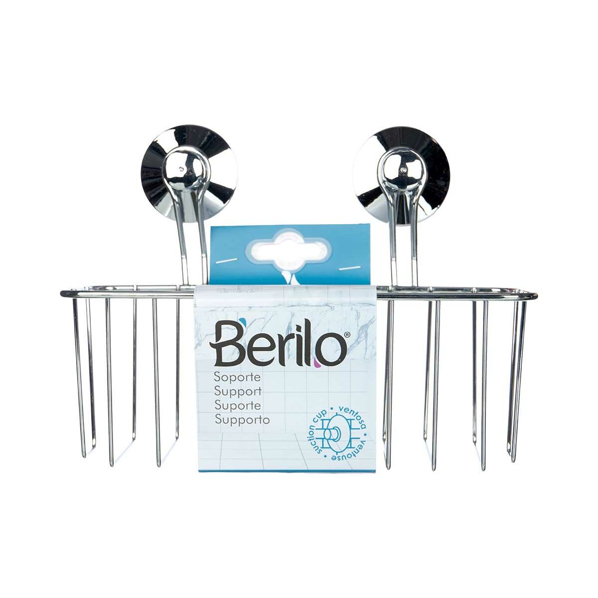 Shower Support Berilo W3100-5A W3100-5A Metal Steel ABS 24 x 18 x 10 cm (12 Units)-2