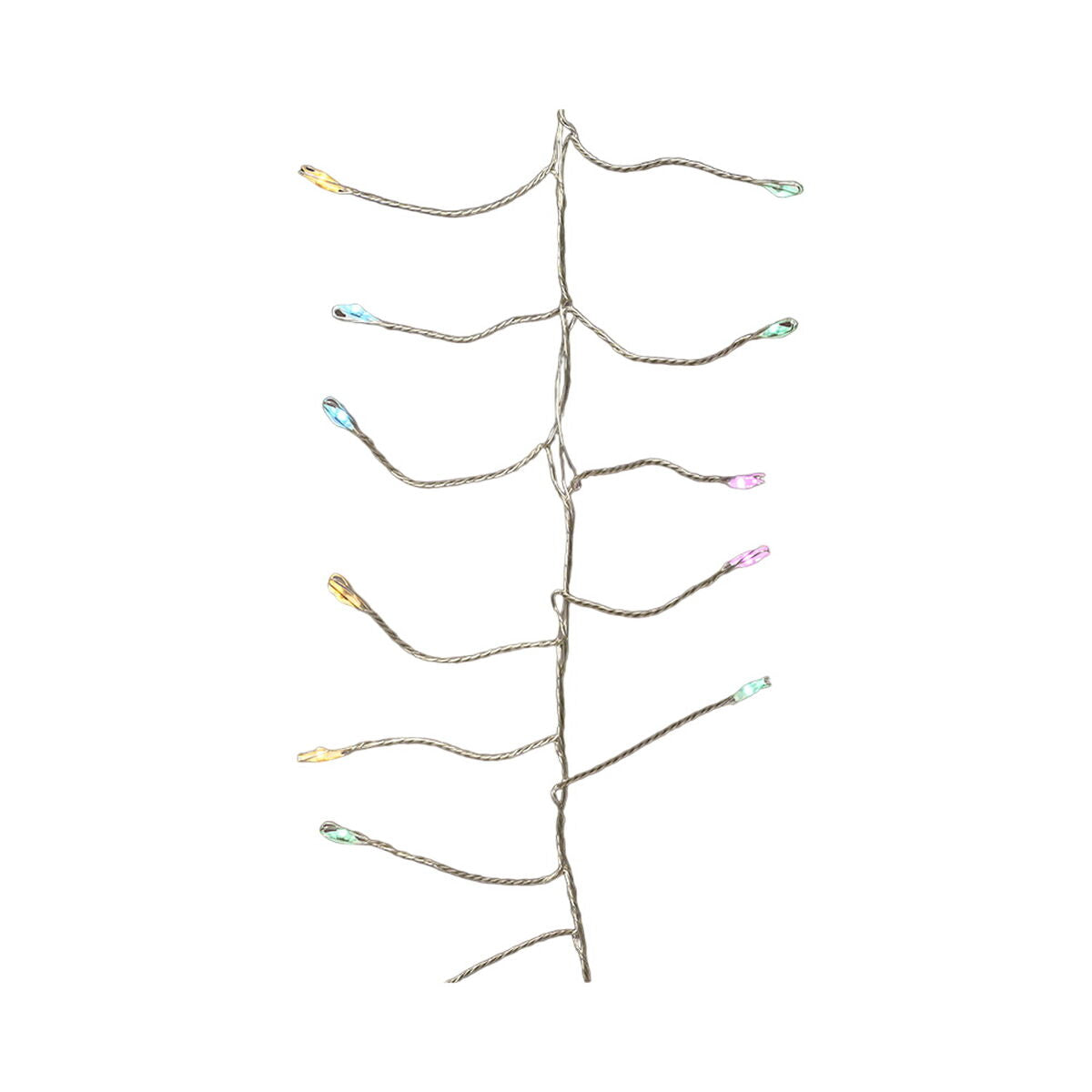 Wreath of LED Lights Lumineo 6 W Multicolour 11 m 5 m 1,2 m-0