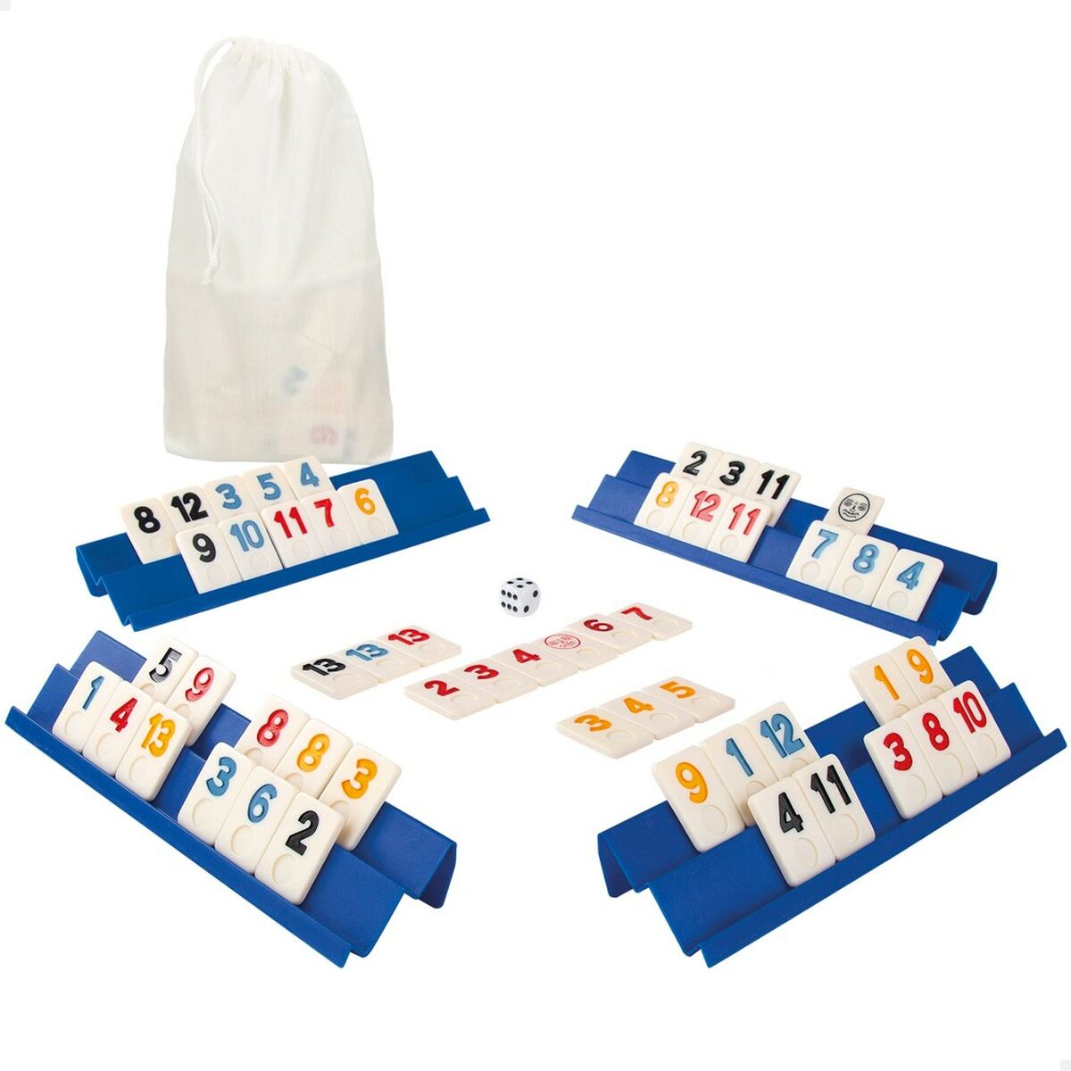 Board game CB Games Rummi 24,5 x 3 x 6 cm (112 Pieces) (6 Units)-6