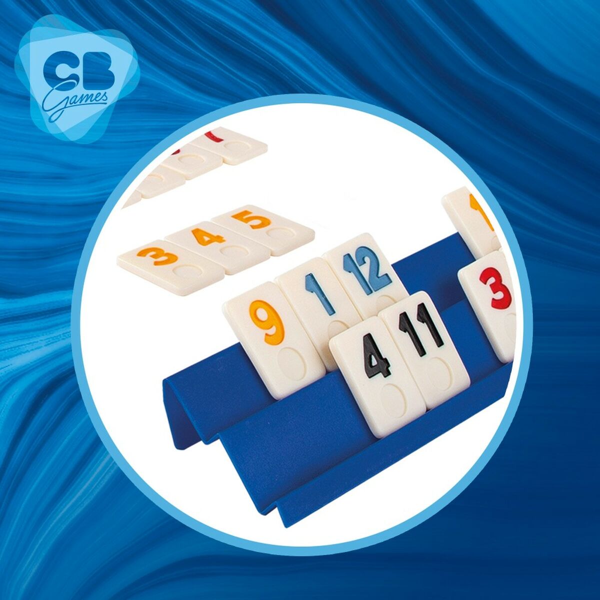 Board game CB Games Rummi 24,5 x 3 x 6 cm (112 Pieces) (6 Units)-4