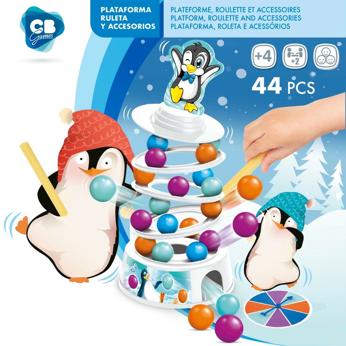 Board game Colorbaby Penguin (6 Units)-5