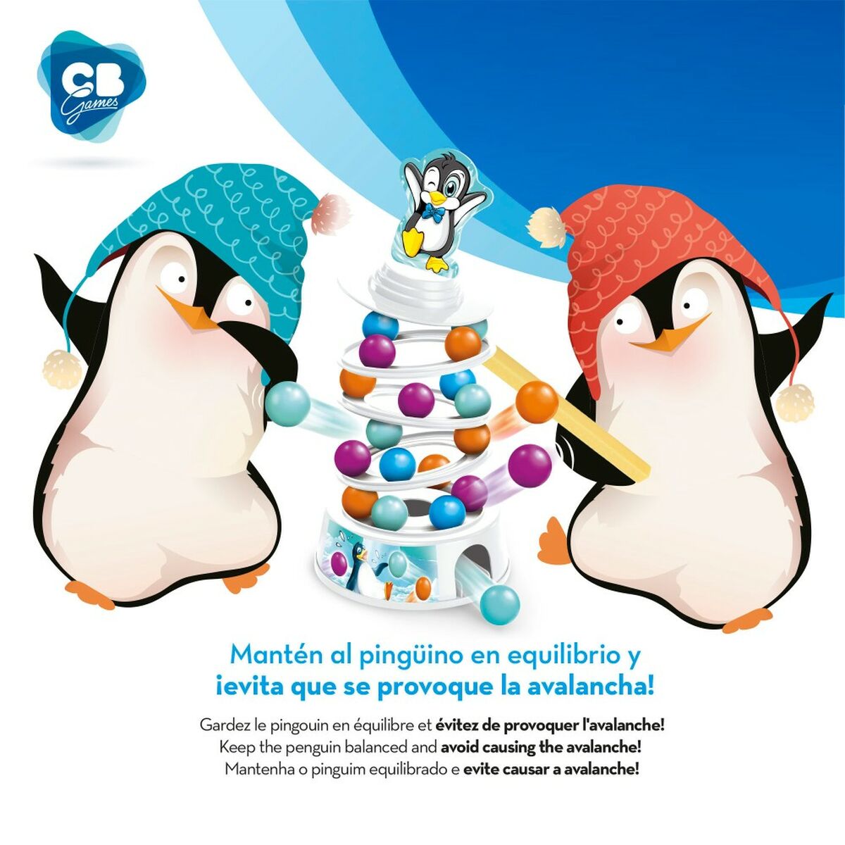 Board game Colorbaby Penguin (6 Units)-4