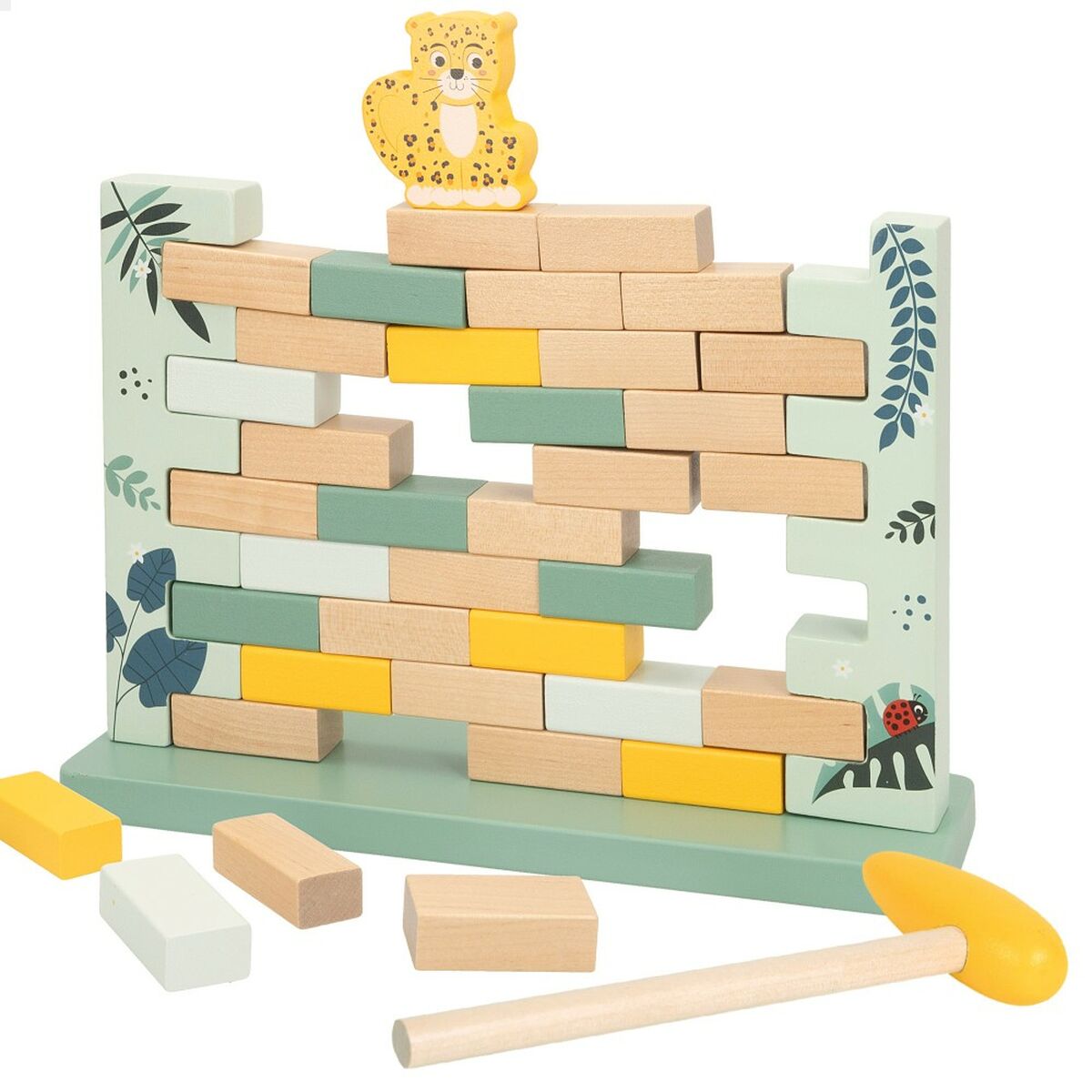 Construction set Woomax animals 44 Pieces (6 Units)-6