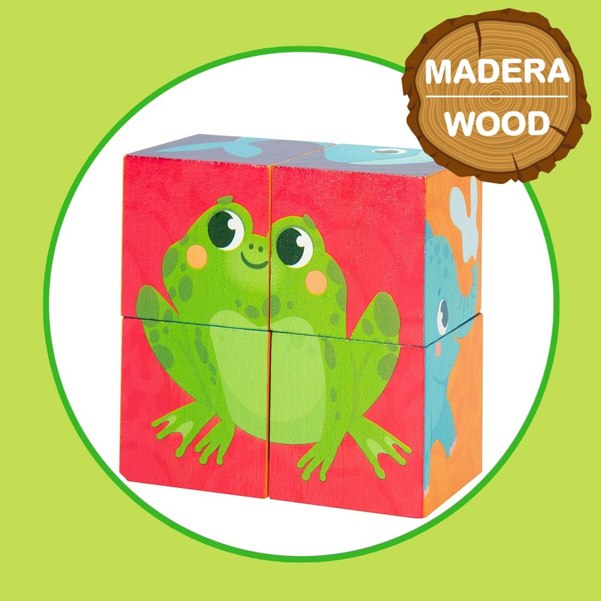 3D Puzzle Lisciani Giochi 22 x 23 x 1 cm animals 4 Pieces (6 Units)-5