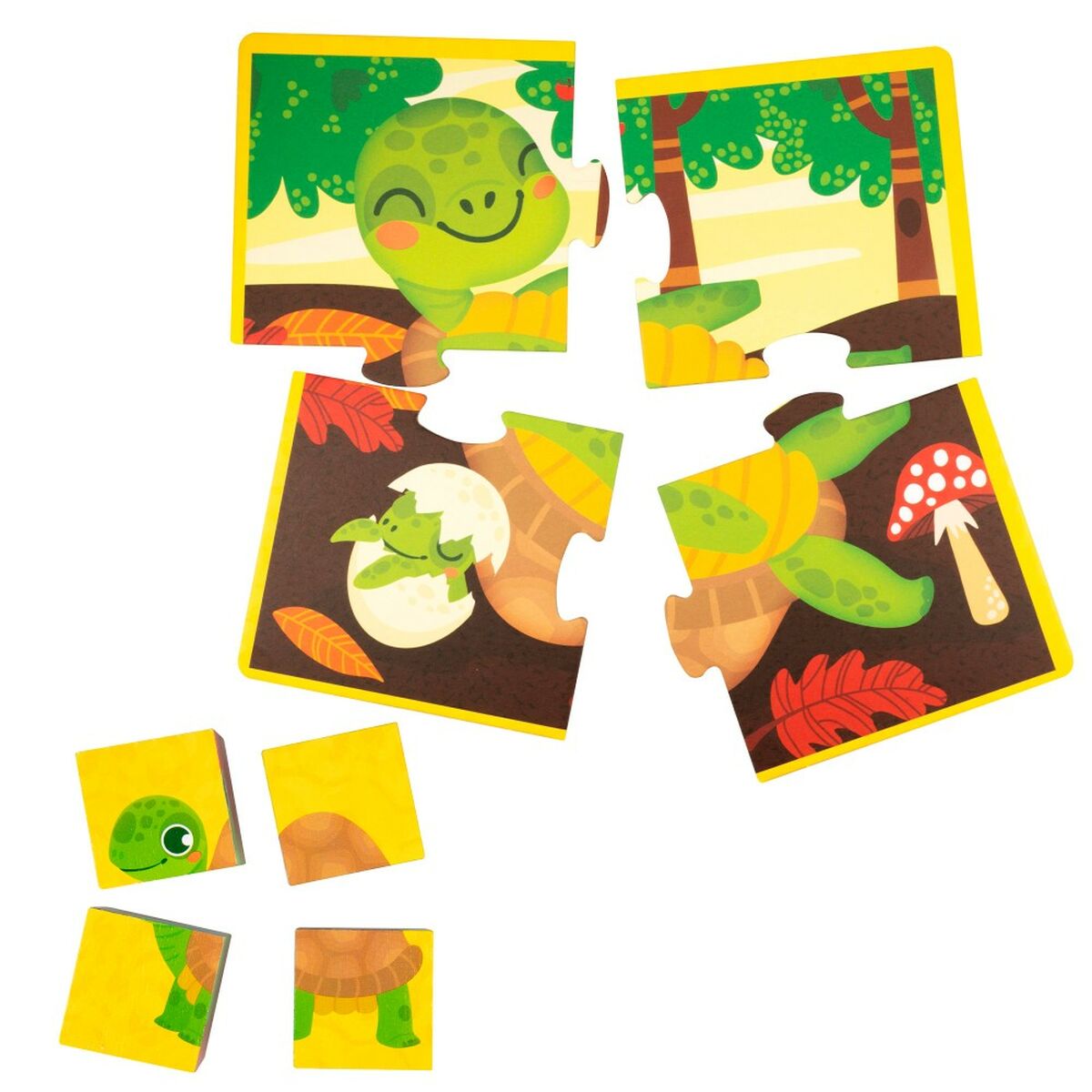 3D Puzzle Lisciani Giochi 22 x 23 x 1 cm animals 4 Pieces (6 Units)-4
