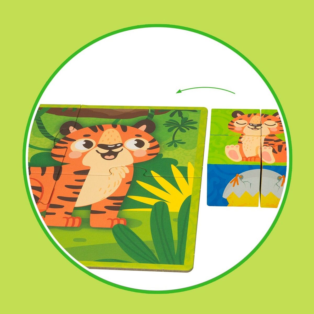 3D Puzzle Lisciani Giochi 22 x 23 x 1 cm animals 4 Pieces (6 Units)-3