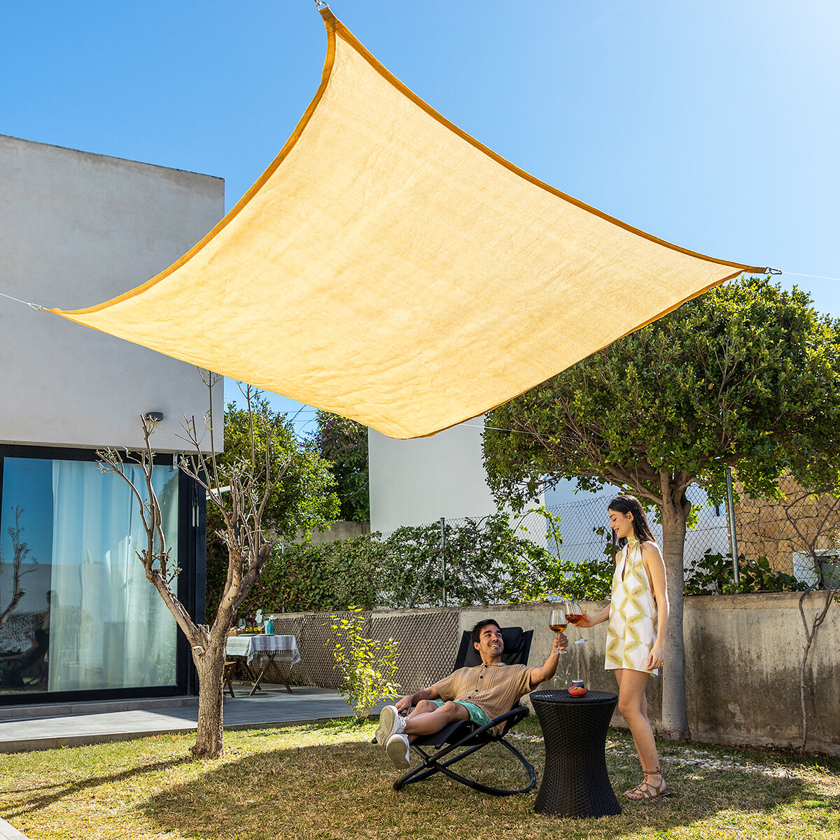 Rectangular Shade Sail Shazail InnovaGoods 2 x 3 m-0