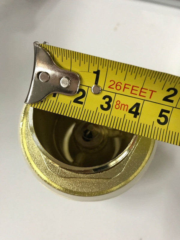 NNEDSZ 2020 new Burnished Brass gold Brushed Pop Up Waste Plug 40 mm NO Overflow-2