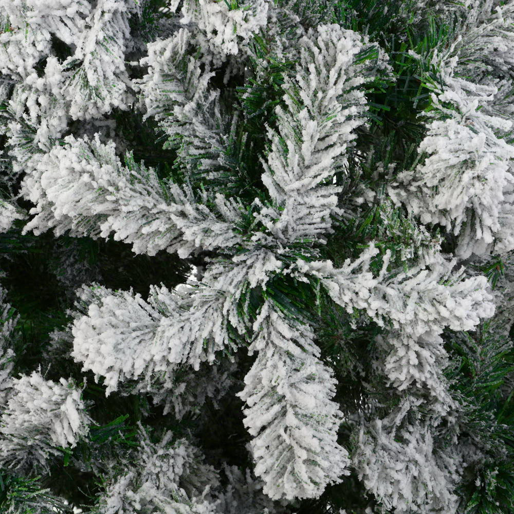 NNEDSZ Jollys Christmas Tree 2.4M 8FT Xmas Decorations Snow Home Decor 1500 Tips-2