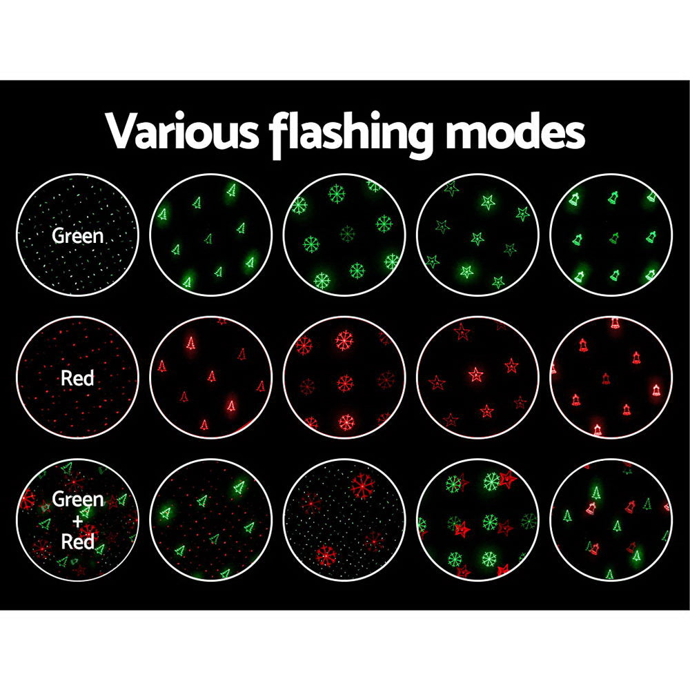 NNEDSZ Jollys Moving LED Lights Laser Projector Landscape Lamp Christmas Decor-3