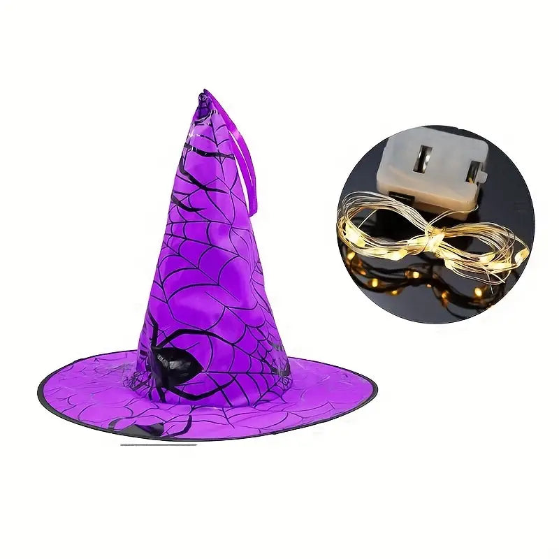 Witchy Illuminations: 8 Enchanted Hanging Hat Lights-3